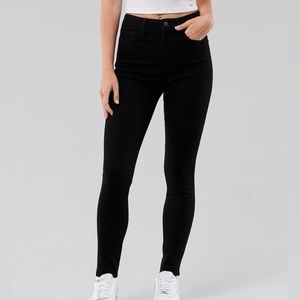 hollister ulta high rise super skinny jeans. hollister classic stretch